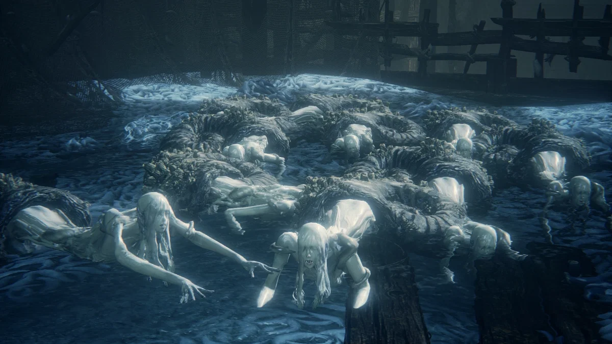 Left in the Breeding Ground of the Snail Women