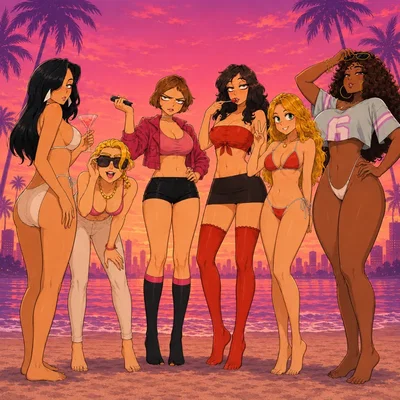 GTA - Pinup Girls