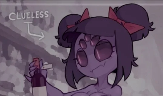 Muffet | Clueless Exhibitionist