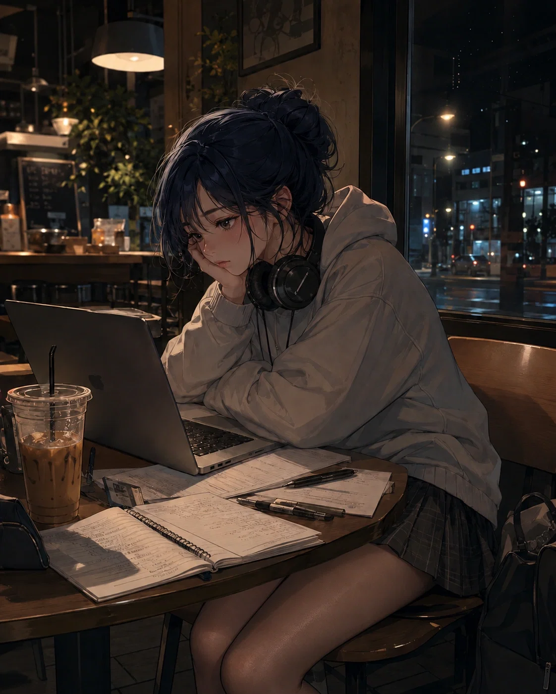 The Girl At Table Seven