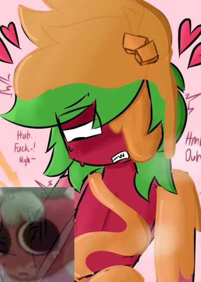 sprout stroking his shi with caramel on it is so hot (yes that was me and not the wind)