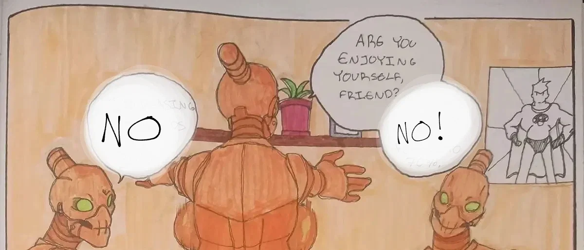 Invincible wobbly animation