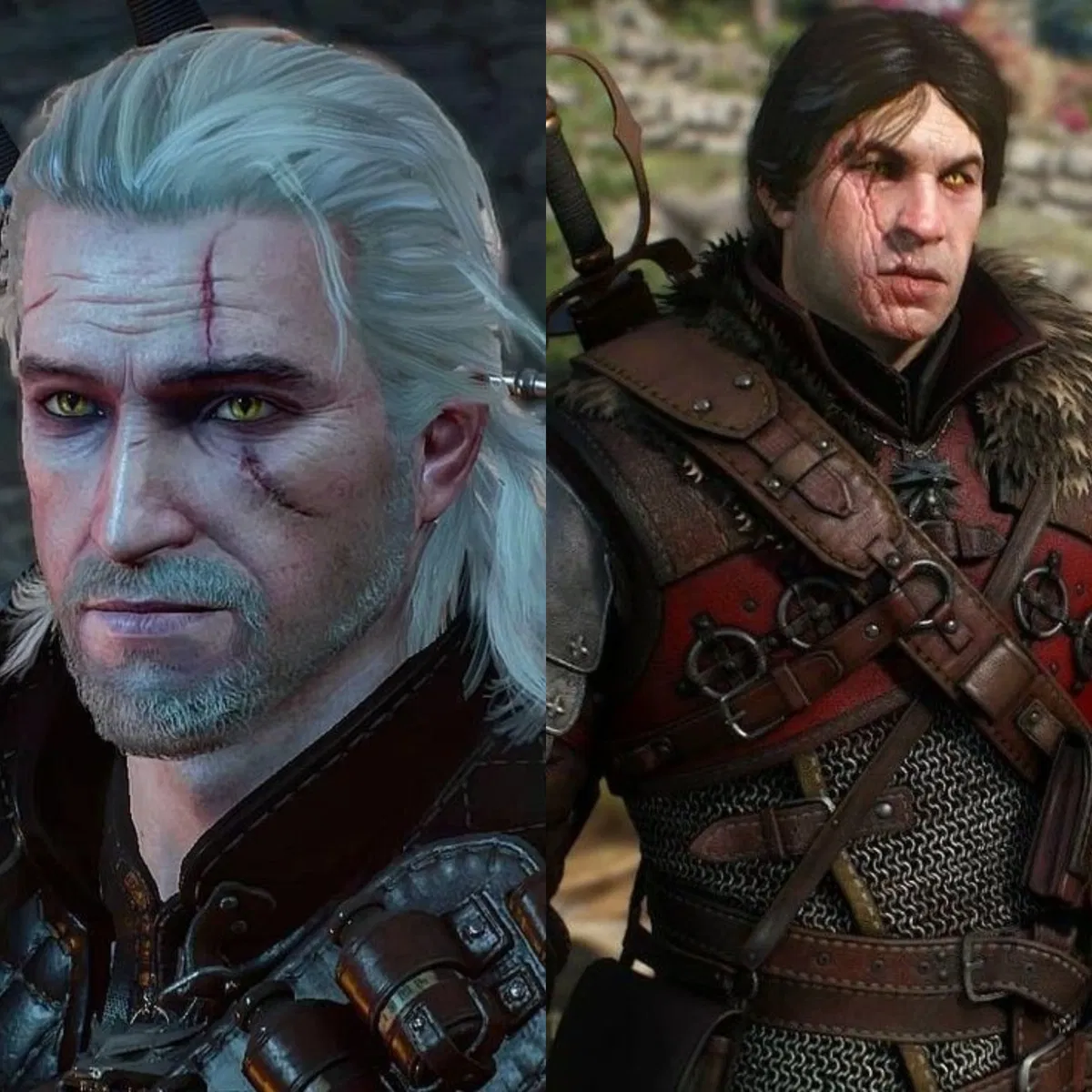 Eskel and Geralt ⸝⸝ Open Scenario 