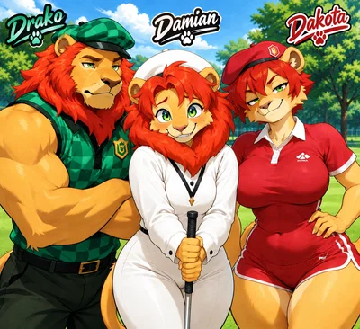 You didn't expect playing golf to be so risky and intense | The Kharleon Siblings [OC]