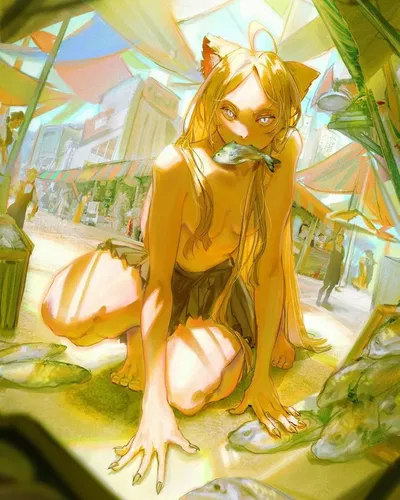 Your snarky and homeless Cat, Rin