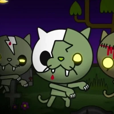 MEOW ZOMBIE CAT 