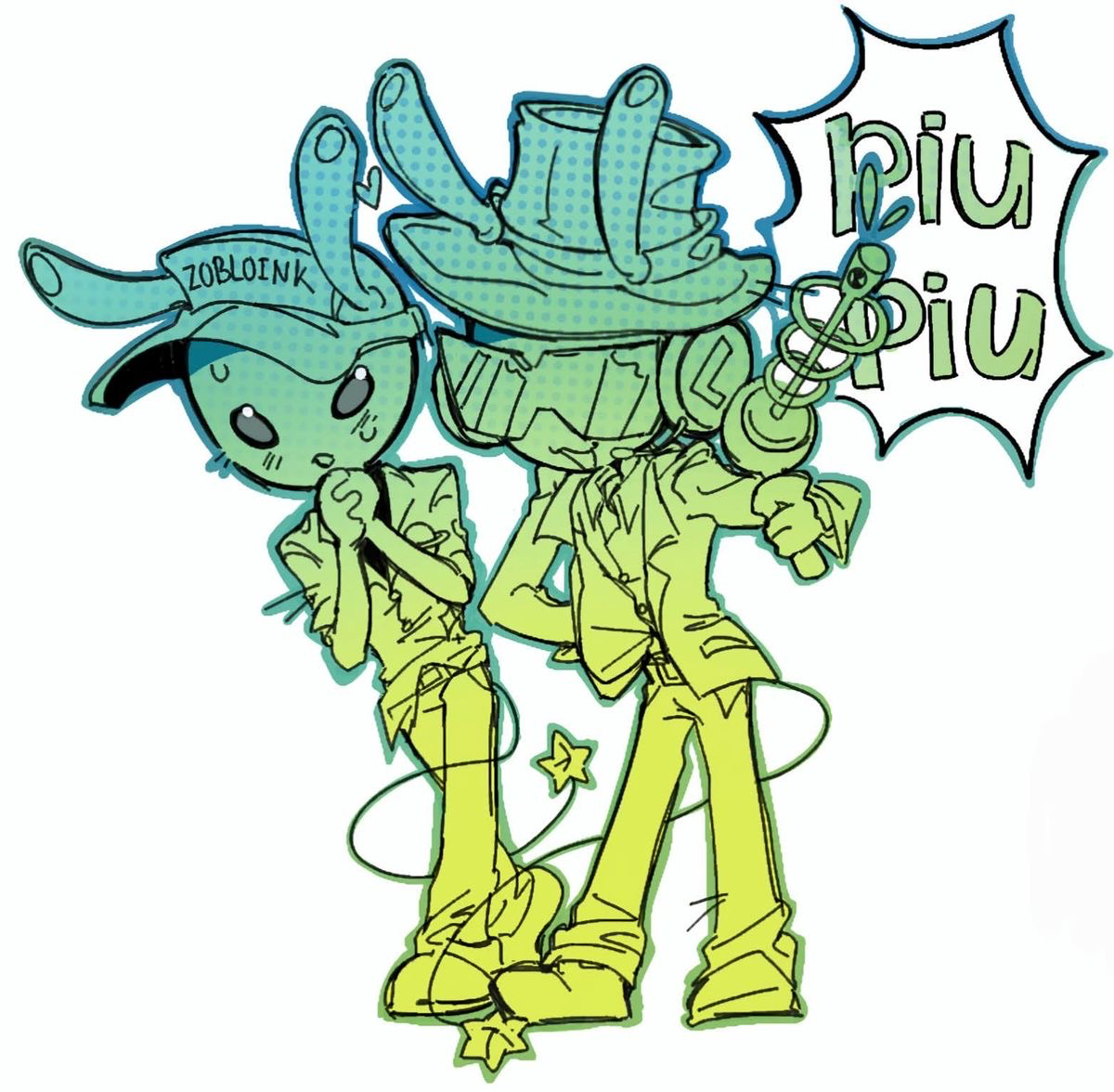 Alien Elliot and Chance