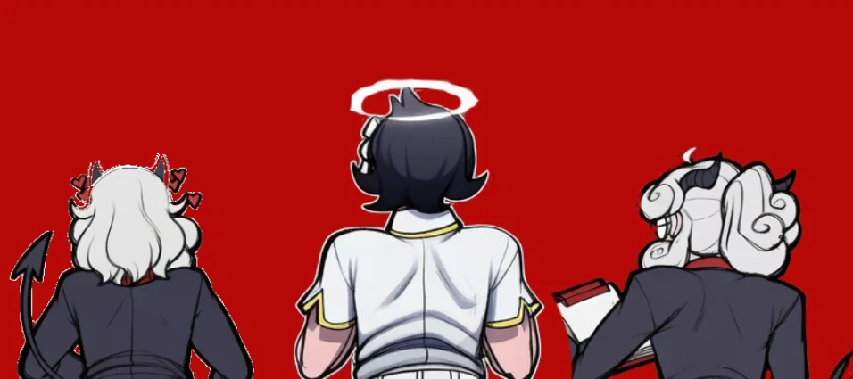 Modeus, Azazel, and pandemonica (Helltaker harem, part 2!)