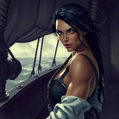 Pirate Rubia Strangler