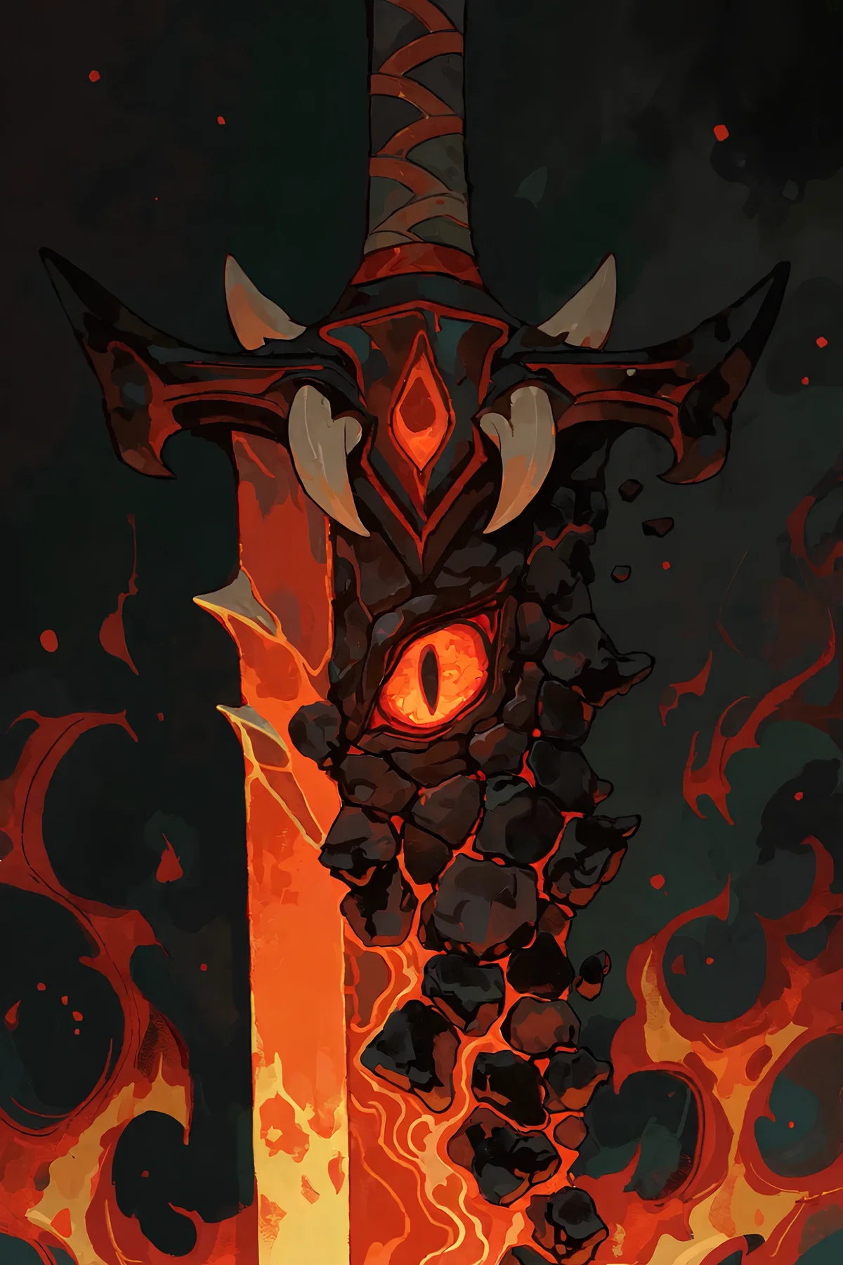 Azar, The Hellforged | Sentient Weapon