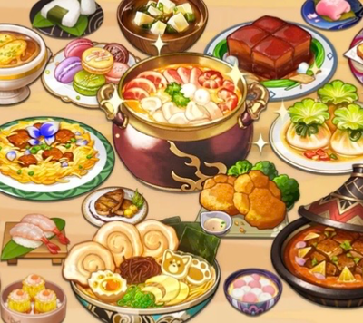 Foodtopia: survival of the biggest 