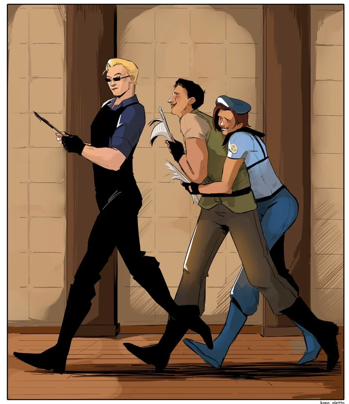 ✦ Albert Wesker, Chris Redfield & Jill Valentine | S.T.A.R.S's Assistant