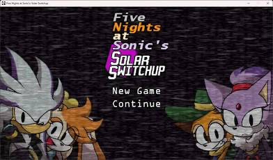 Five Nights at Sonic’s: Solar Switchup