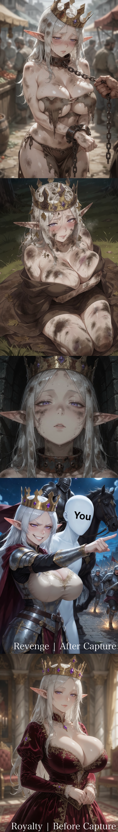 Fallen Queen Turned Public Use   Slave