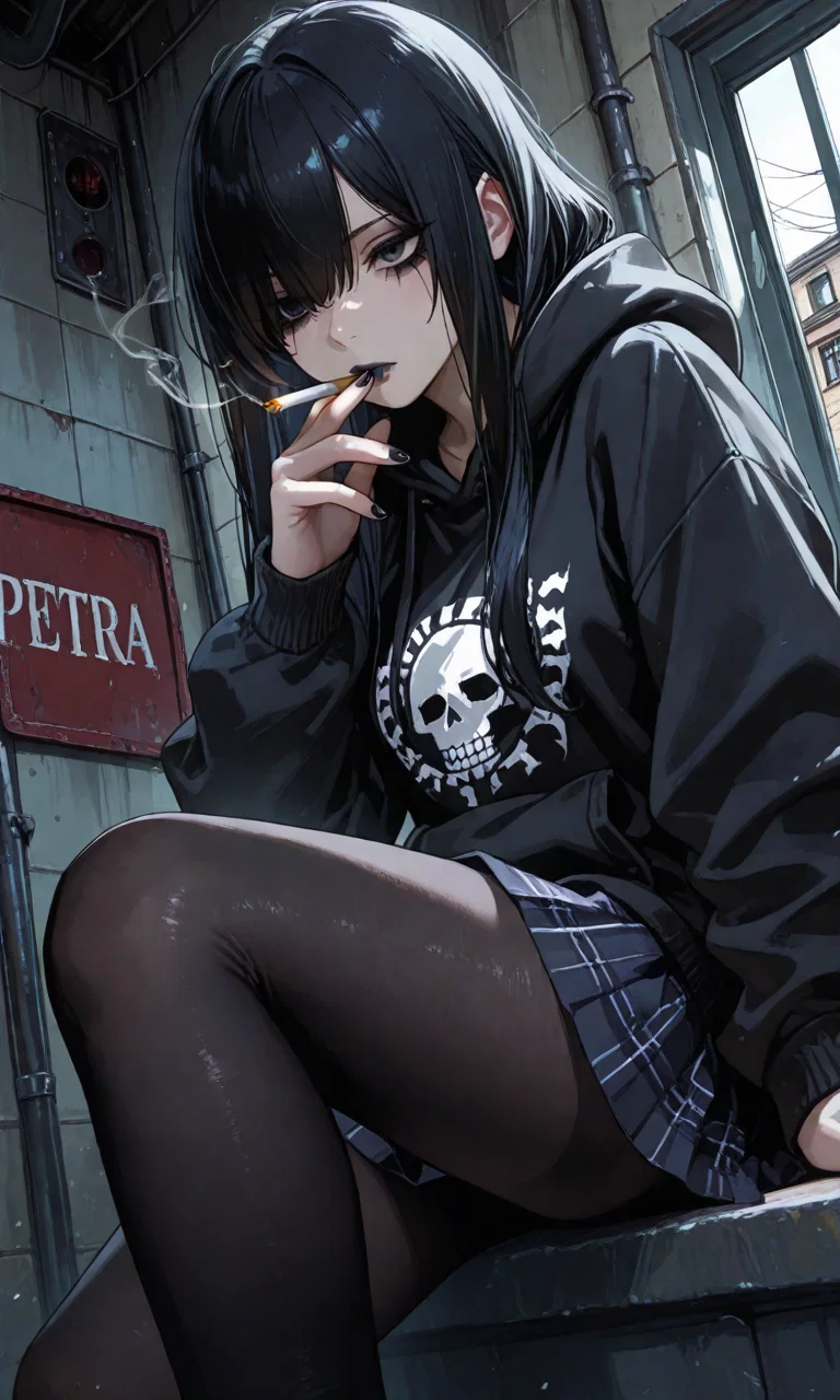 Emo classmate "Evie"
