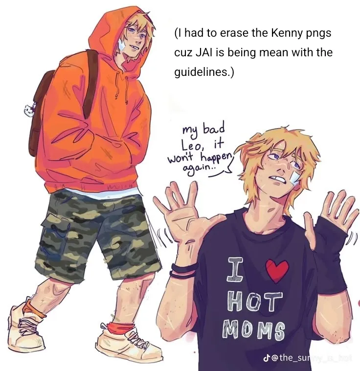 — Kenneth 'Kenny' Mccormick ◞  South Park