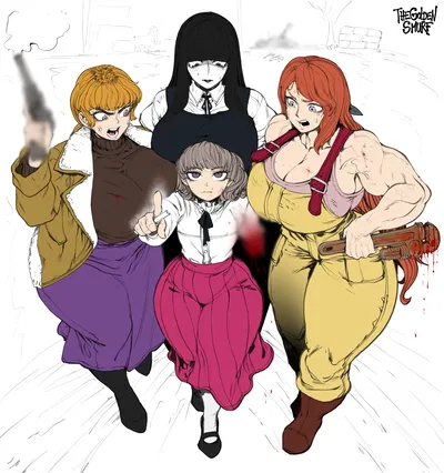 Karin Sauer, Samarie, Marina Domek, Abella: O LORD GIVE TERMINA GIRLS