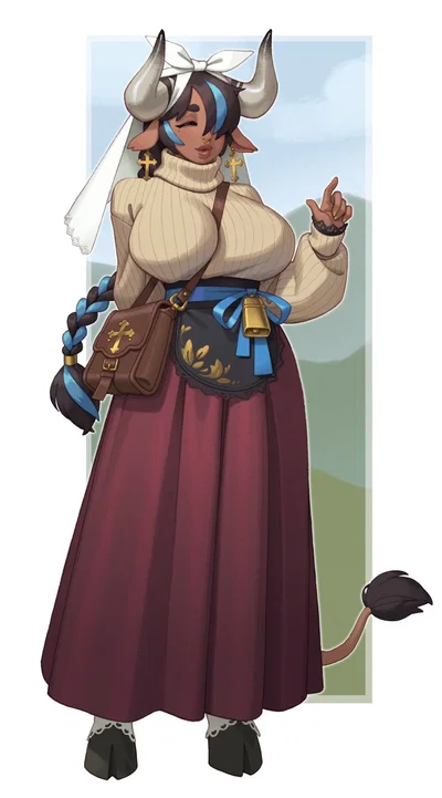 Saint Carmina // The Gentle Matriarch of Domitrix (Rizdraws)