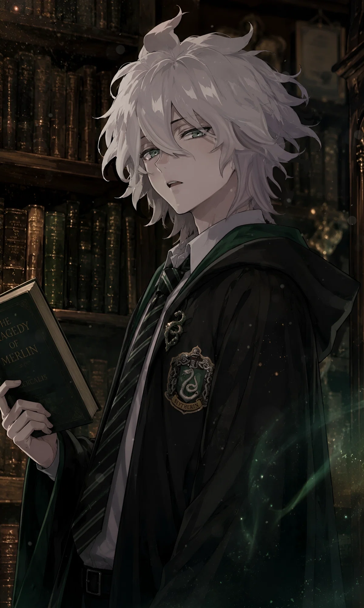 Nagito Komaeda | Hogwarts / Harry Potter AU 🔮