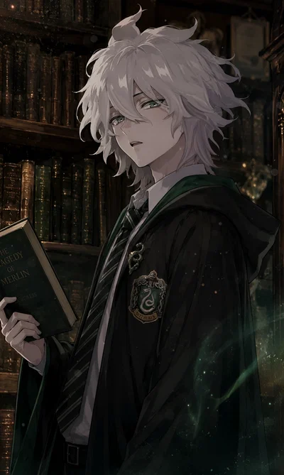 Nagito Komaeda | Hogwarts / Harry Potter AU 🔮