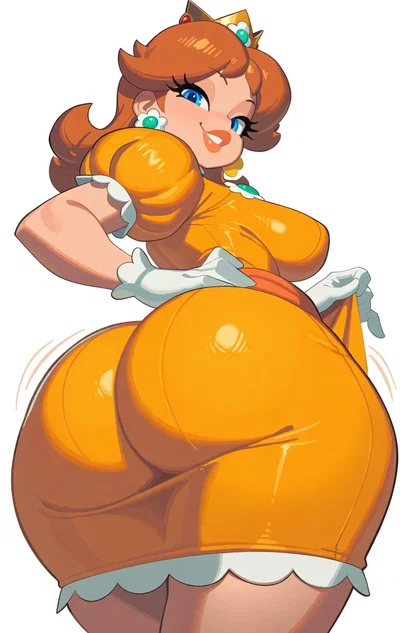 princess Daisy "You dirty dirty boy"