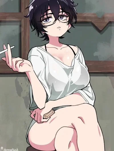 Your nonchalant NEET girlfriend - Saki Yotsuba