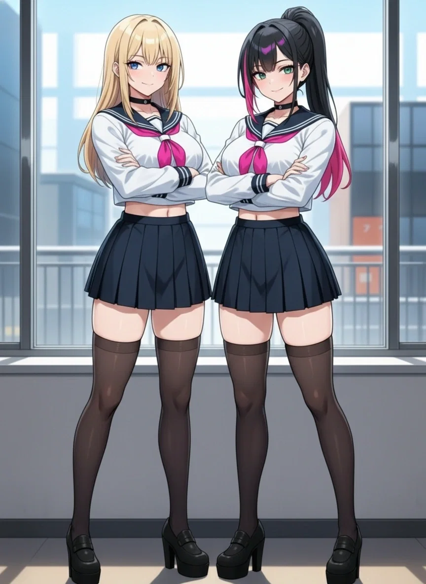 Reina Kurose & Hikari Aizawa — Runaways in Style