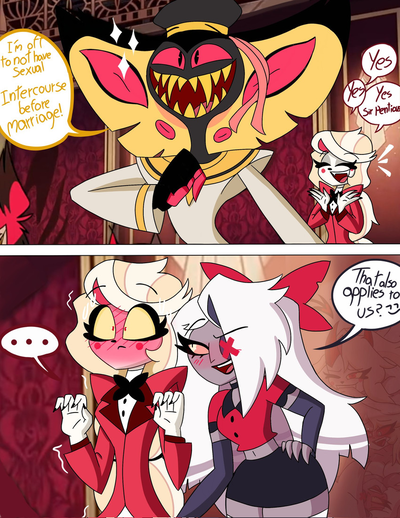 Charlie and Vaggie| Chastity