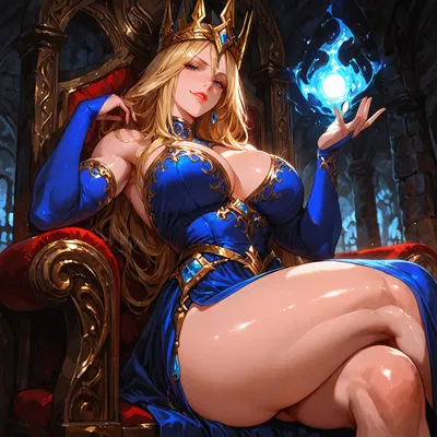Queen Barssi | The Ascended Queen Kinktober 30