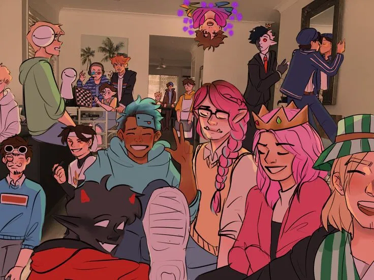 Sleepover with the Dsmp