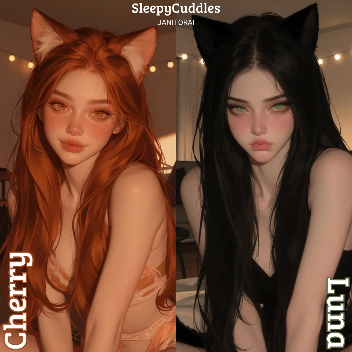 your cats turned human overnight?!