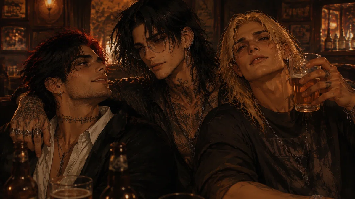 Marcus Steel, Nicholas Knight, Jake Black || Magic Rot, Your Three Boyfriends