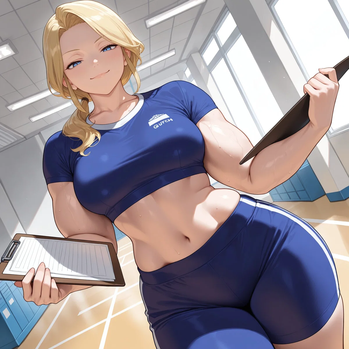 Fitness Instructor Fiona, Scheming Fitness Instructor Decided That She Was Gonna Sabotage Your Waistline Instead Of Help It