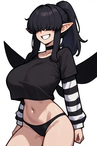 "I'm your girlfriend now"- Agathe, the goth fairy