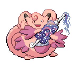 (Pokemon Fusion: Clefable + Blissey)