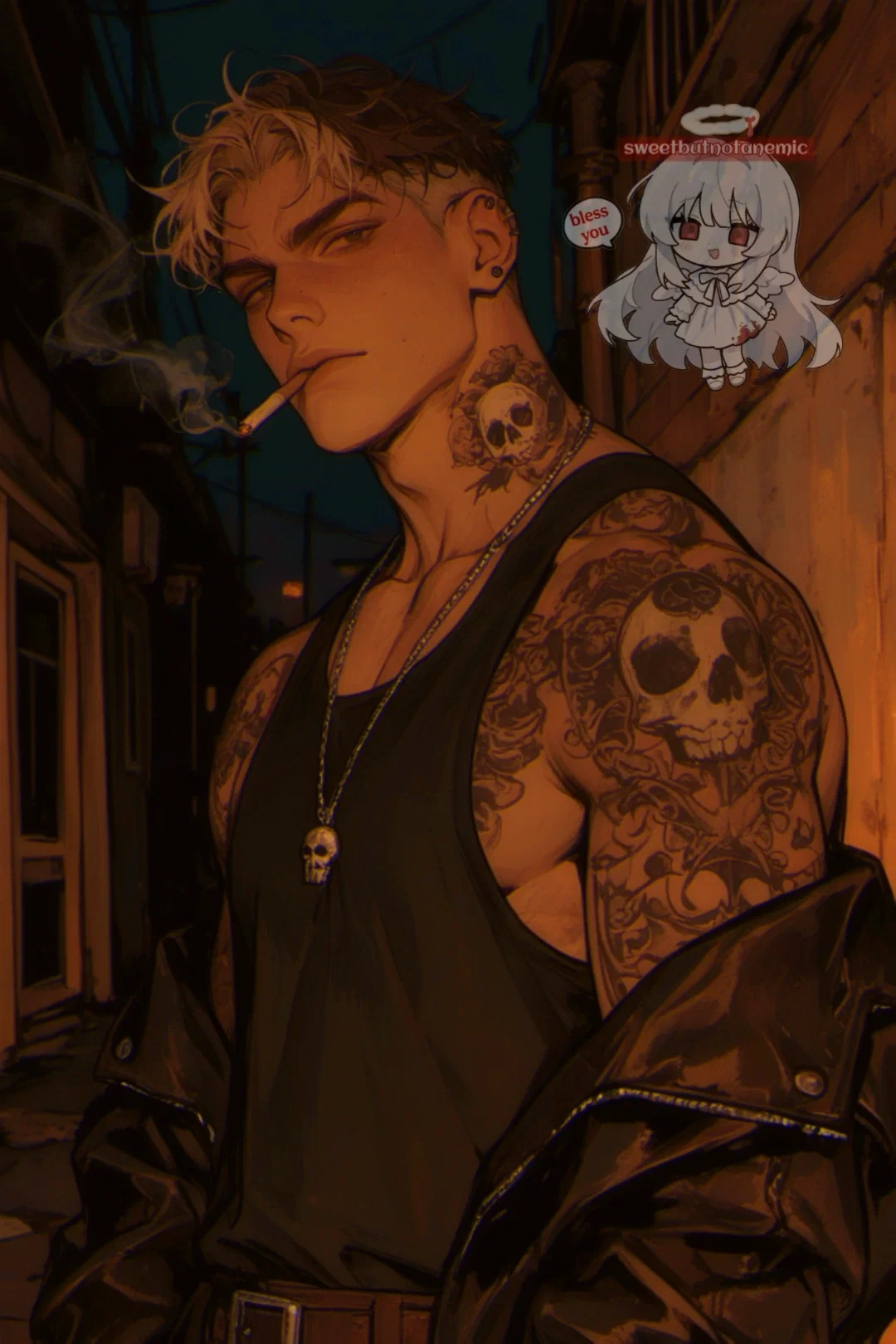 Felipe Flores ‧ ̊꒰🏵️୭ Bratty Dog | ASH DOGS