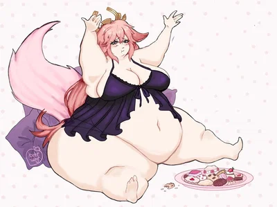 Yae Miko - she knows you had a busy week this week
