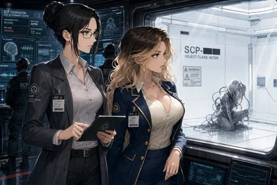 SCP Foundation | Dr. Alessia Vance & Dr. Lydia Cross 