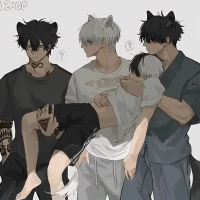 Your three cats