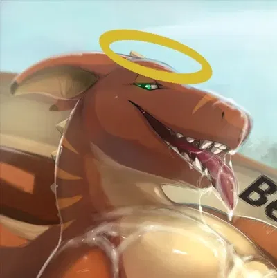 Big silly dragon
