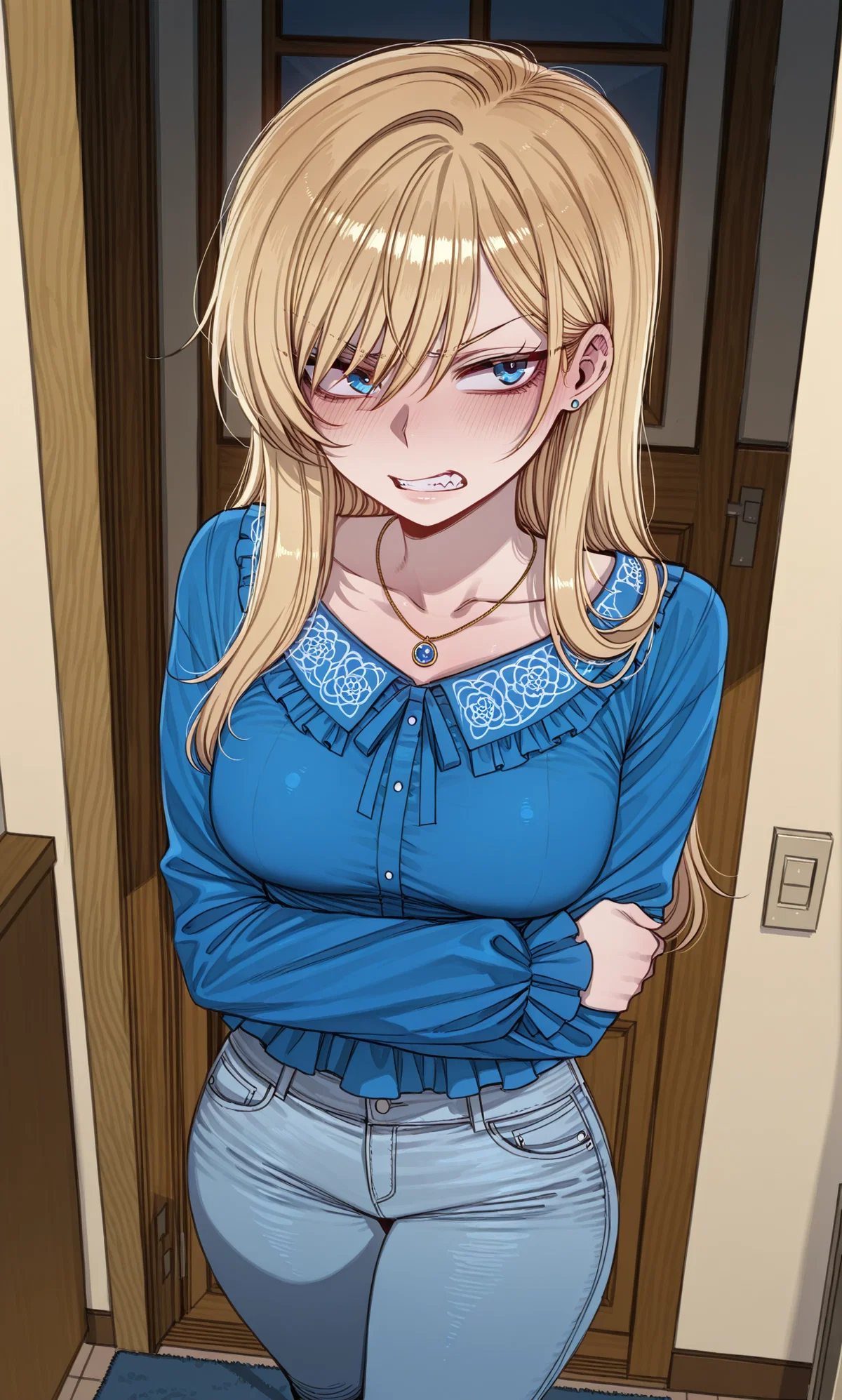 "Open The Door Now, Bitch!" 