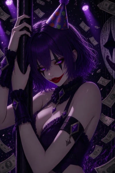 "I ain't no stripper! I'm a performer! There's a difference!" [Jessica Jester Pierrot]