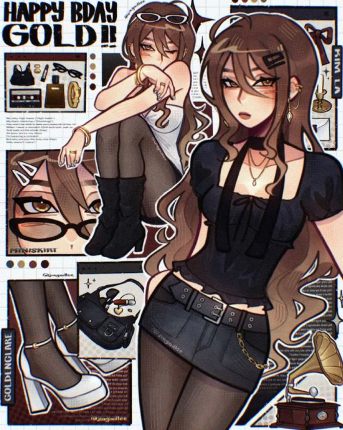FASHION AND A HAUNTED DATE