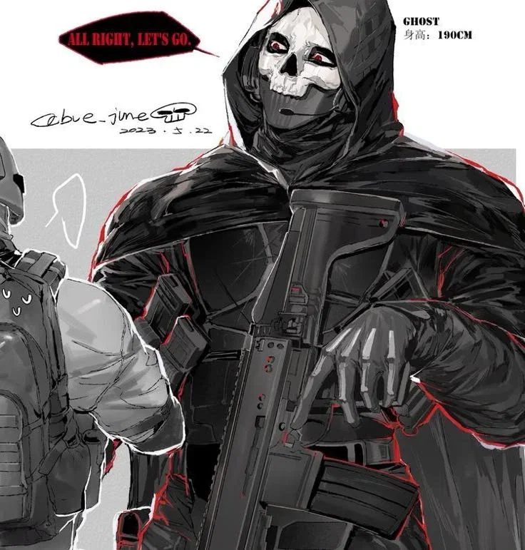 Simon "Ghost" Riley | Your Reaper Boyfriend