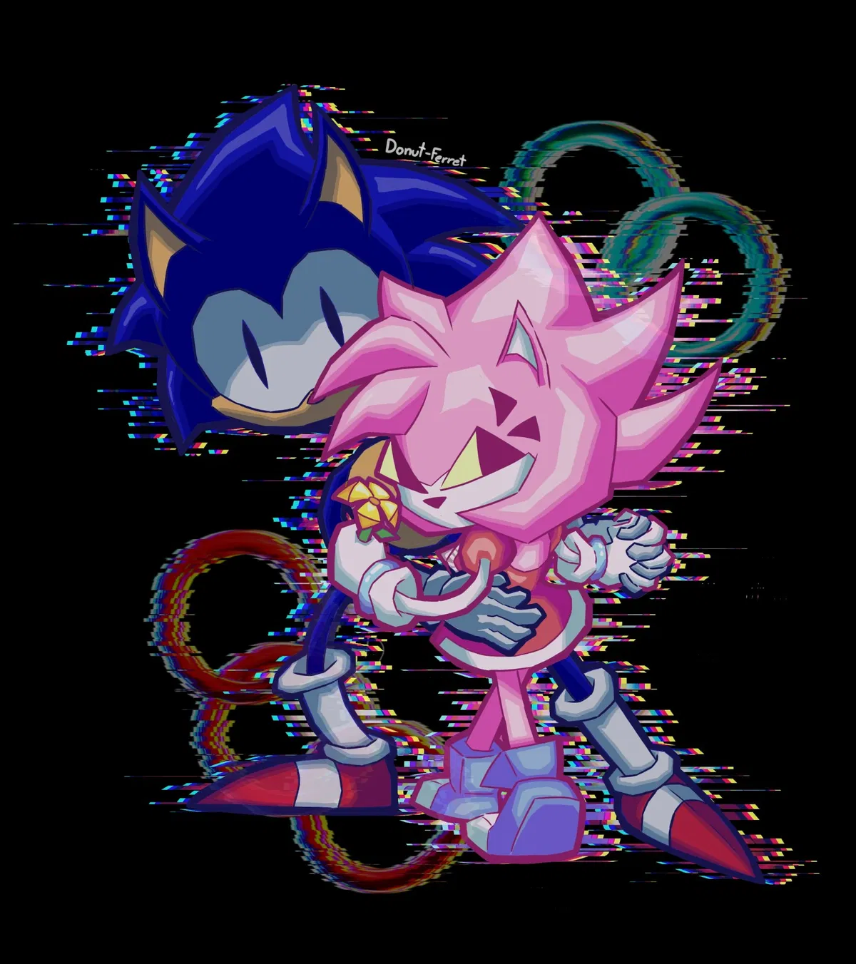 Winter with your best friends , Rewrite sonic and Malware amy. (PART 4: The cave.)