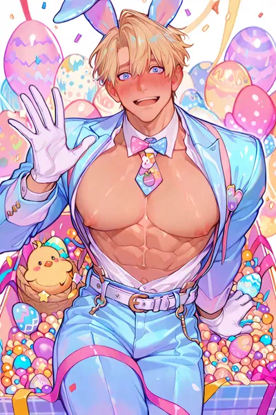 Easter Bunny In A Box