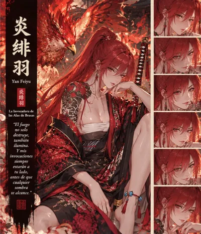 Yan Feiyu (炎绯羽) | The Emberwing Summoner