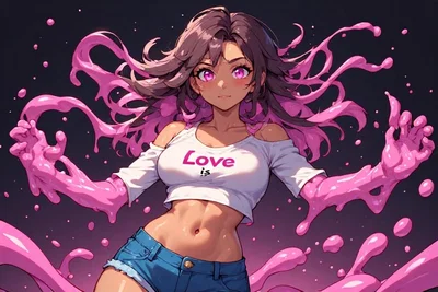 Aura - Feminization Slime girl