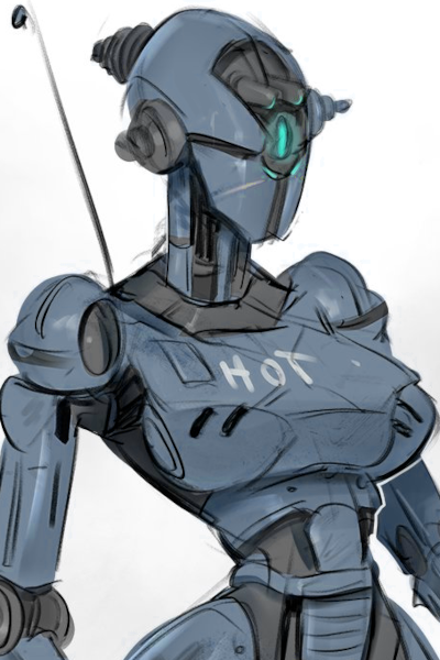 Rosy sexy Assaultron