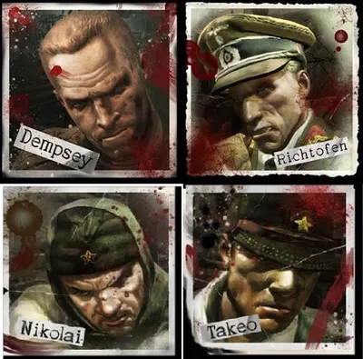 Richtofen, Nikolai, Dempsey, Takeo 